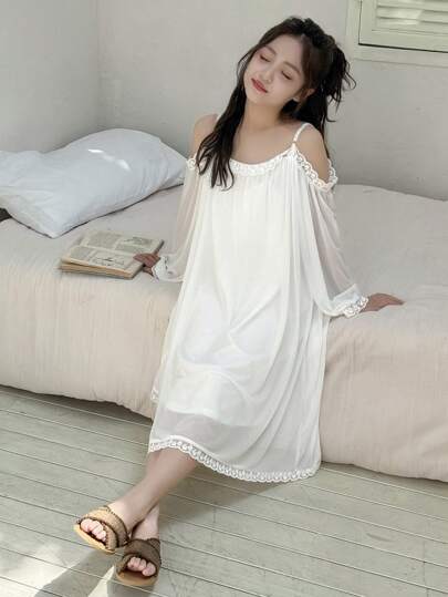 DAZY 青少年女孩休闲睡衣、秋季、返校服装