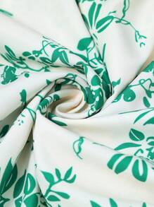 Breezaya فستان كاجوال قصير الأكمام بياقة على شكل حرف V للنساء في فصل الصيف