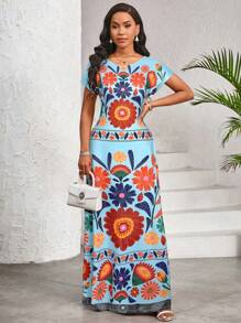 SHEIN Lady Stroje na wakacje wiosna/lato Kobiety Boho Letnie stroje dla kobiet Sukienki urodzinowe dla kobiet Sukienki letnie dla kobiet Sukienka letnia na wakacje Eleganckie sukienki dla kobiet Sukienki dla kobiet Sukienki damskie