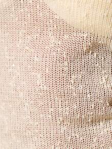 Musera Resort 圆领亮片针织吊带背心，波西米亚风，伊比沙岛风格，可爱性感，度假夏季海滩泳装罩衫，新娘春季款 - 黃色 - 查看 6