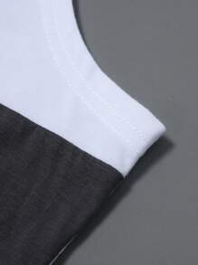 Claim Dot Men's Printed Sleeveless Tank Top, Round Neck, Fashion, Suitable For Summer - Multicolor - View 3