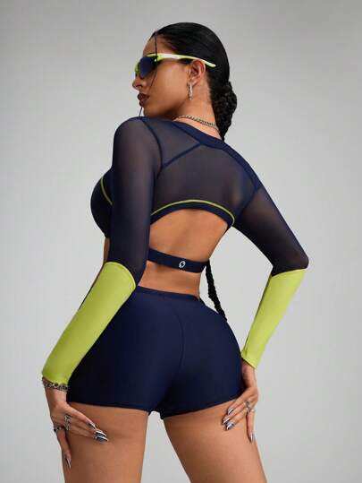 Innovista Ensemble de maillot de bain sculptant en deux pièces - Haute élasticité, soutien intégré, de la piscine à la station balnéaire, 2 pièces prêtes pour le surf, élégant, sportif et sexy pour l'entraînement sur la plage ou la détente, performance moulant, équipement d'entraînement en combinaison, tenues de sport et survêtement, athleisure urbain, icône de mode, abattre et élégant, sensation de brillance pour le festival de musique et la fête, essentiel de tous les jours, motivation automnale