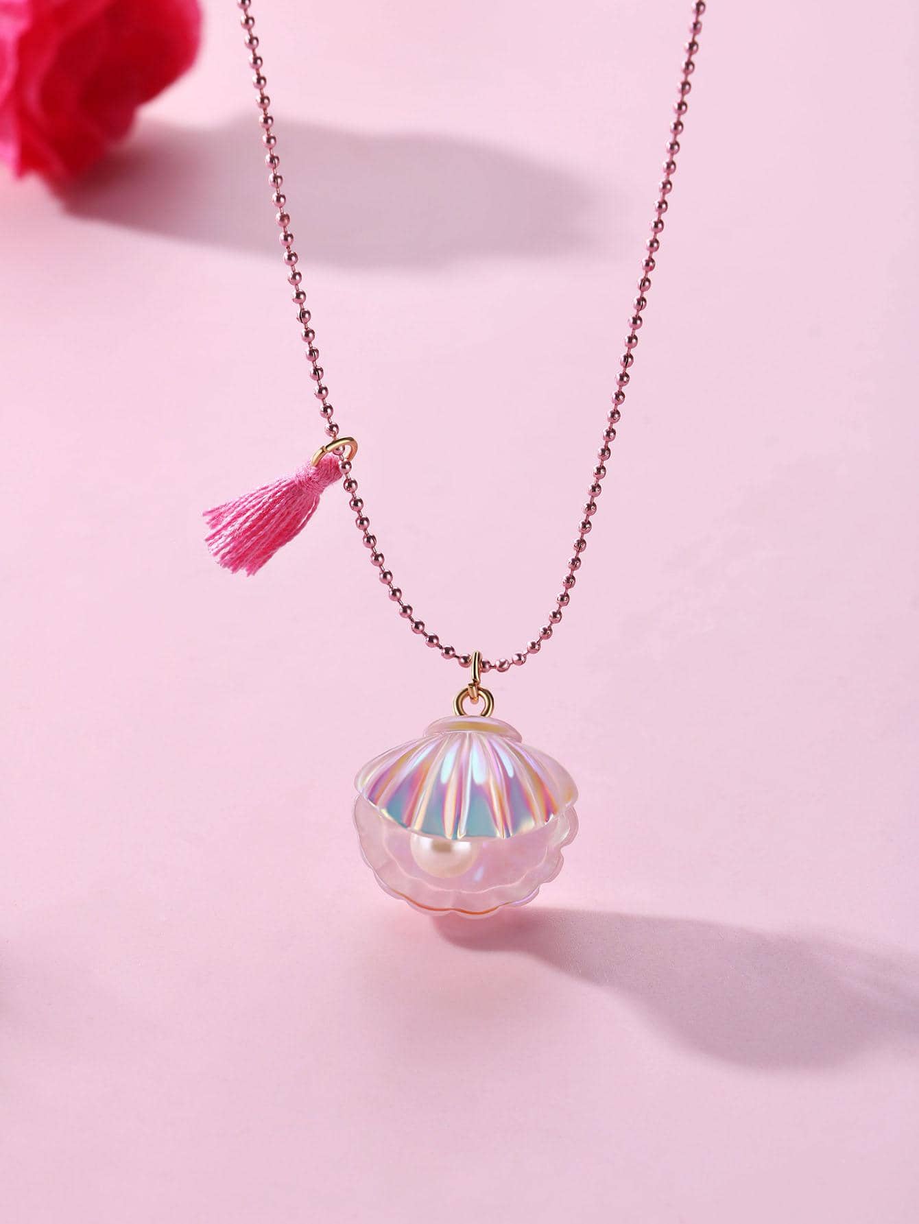 1 Miếng Nhựa lột vỏ Tua Vòng cổ mặt dây chuyền Đối với Bé gái , Thích hợp Đối với Mặc hàng ngày - Nhiều màu - Xem 1