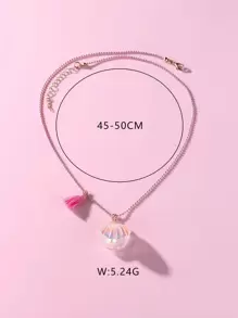 1 Miếng Nhựa lột vỏ Tua Vòng cổ mặt dây chuyền Đối với Bé gái , Thích hợp Đối với Mặc hàng ngày - Nhiều màu - Xem 4
