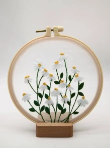 1入組花朵圖案手工刺繡 - 彩色 - 查看 4