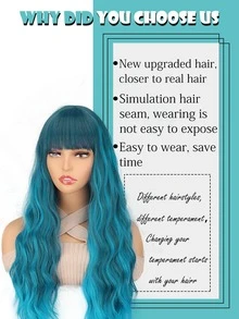 Tóc Giả Tổng Hợp Xoăn Dài - Nhiều màu - Xem 2