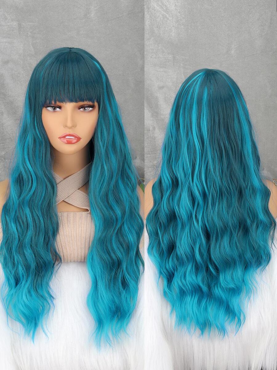 Tóc Giả Tổng Hợp Xoăn Dài - Nhiều màu - Xem 1