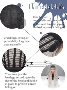 Long Body Wave Synthetic Wig With Bangs - Multicolor - View 3