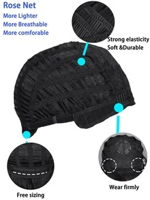 Short Body Wave Synthetic Wig With Bangs - Black - View 5