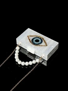 Túi đeo chéo Nữ Con số - trắng - Xem 6