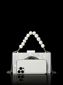 Túi đeo chéo Nữ Con số - trắng - Xem 7