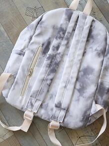 Tie Dye Classic Backpack Medium For School School Bag Bookbag Outdoors Lightweight,Portable - Multicolor - View 3