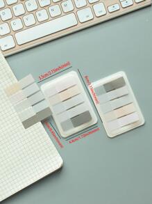 New Color Self Adhesive Memo Pad Sticky Notes Bookmark Sticky Note Marker Memo Sticker Paper Office School Supplies - Multicolor - View 2