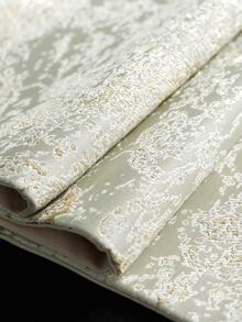 1 pieza Camino de mesa con diseño de flor