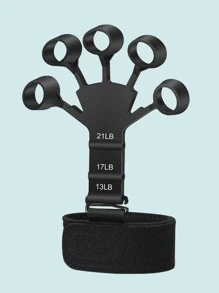 Silicone Hand Grip - Black - View 4