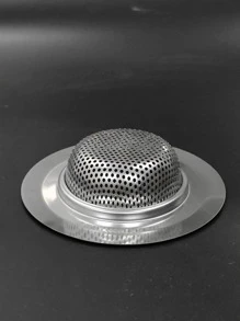 2pcs Stainless Steel Kitchen Sink Filter, Silver Round Sink Drain Plug For Kitchen - Silver - View 4