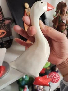 1pc Duck Design Decoration Craft Best Gifts Birthday - White - View 6