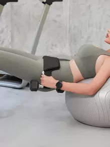 1 Đai tập lực đẩy hông cho quả tạ - Màu xám đen - Xem 2