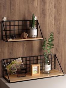 1pc Punch-Free Wall Mounted Storage Rack Fall Home Decor Room Decor