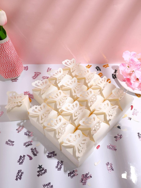 20入組蝴蝶設計禮物盒