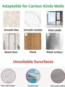 1pc Punch-Free Wall Mounted Storage Rack Fall Home Decor Room Decor