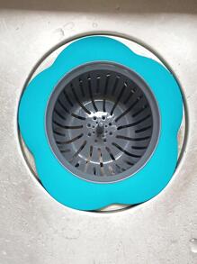 1 Nhựa Bồn Rửa Cống Lọc, Hai Tông Màu Hình Hoa Cống Dành Cho Nhà Bếp - Màu xanh lam - Xem 1