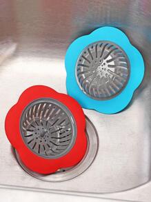 1 Nhựa Bồn Rửa Cống Lọc, Hai Tông Màu Hình Hoa Cống Dành Cho Nhà Bếp - Màu xanh lam - Xem 3