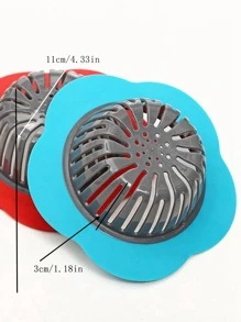 1 Nhựa Bồn Rửa Cống Lọc, Hai Tông Màu Hình Hoa Cống Dành Cho Nhà Bếp - Màu xanh lam - Xem 4