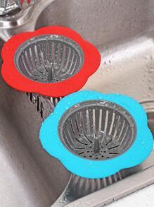 1 Nhựa Bồn Rửa Cống Lọc, Hai Tông Màu Hình Hoa Cống Dành Cho Nhà Bếp - Màu xanh lam - Xem 2