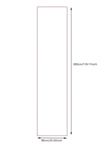 1 PC Đồng Màu Chạy Bàn, Polyester Hiện Đại Nhà Bếp Bàn Chạy Cho Bữa Tiệc - Bụi hồng - Xem 3