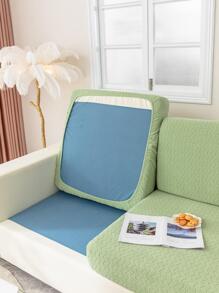 1 Màu Sofa Ghế, Tối Giản Ghế Sofa Vải Đệm Cho Gia Đình - màu xanh lá - Xem 2