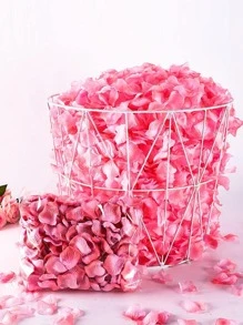 1000 chiếc trang trí ném cánh hoa nhân tạo - Hồng - Xem 1