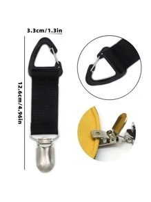 1 kẹp cố định đồ nội thất đa chức năng - màu đen - Xem 2