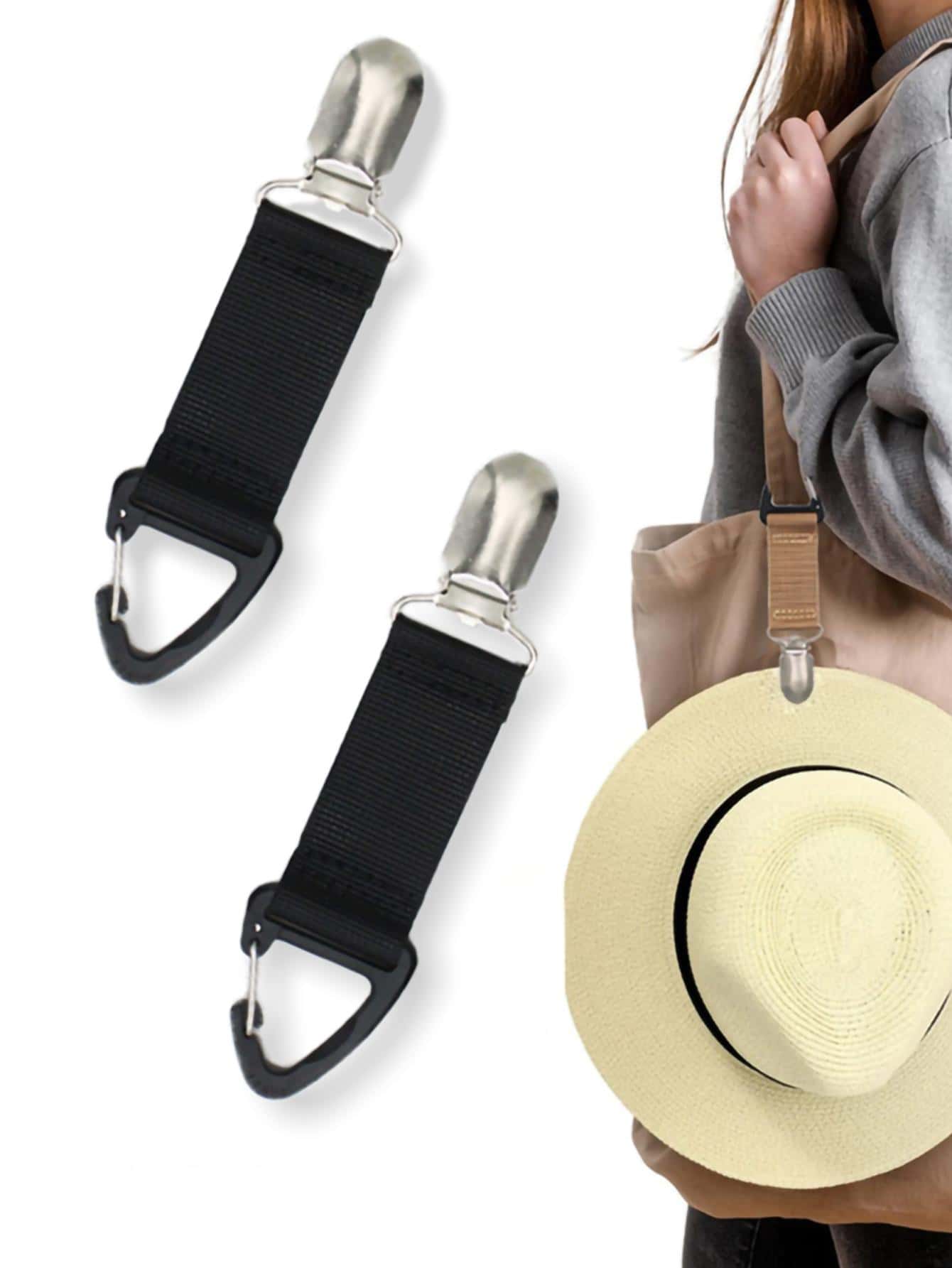 1 kẹp cố định đồ nội thất đa chức năng - màu đen - Xem 1