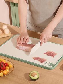 1入組PP切菜板廚房用極簡雙色廚房切菜板 - 彩色 - 查看 4
