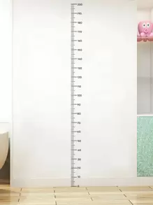 1pc Height Measurement Wall Sticker,Stickers,Wall Decal, Vinyl Decal For Home Decorations,Spring Decoration Items Refresh Your Home,Rama Decoration Stickers