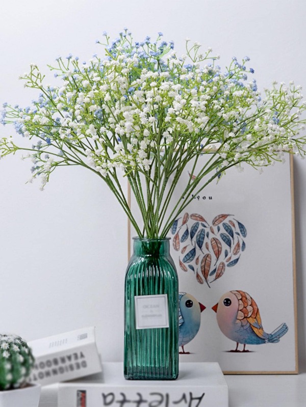 1pc PVC Artificial Flower Bouquet, Cottagecore Artificial Flower Bundle