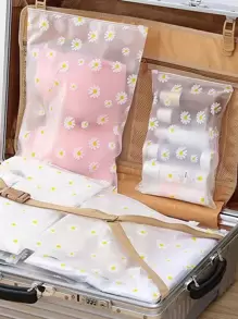 3/5/10 件 Daisy Matte 拉链袋、衣物防尘袋、旅行收纳袋 - 彩色 - 查看 6