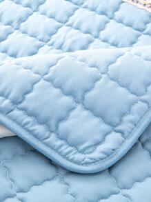 1 chi tiết thêu Khăn sofa chống trượt - Màu xanh lam - Xem 5