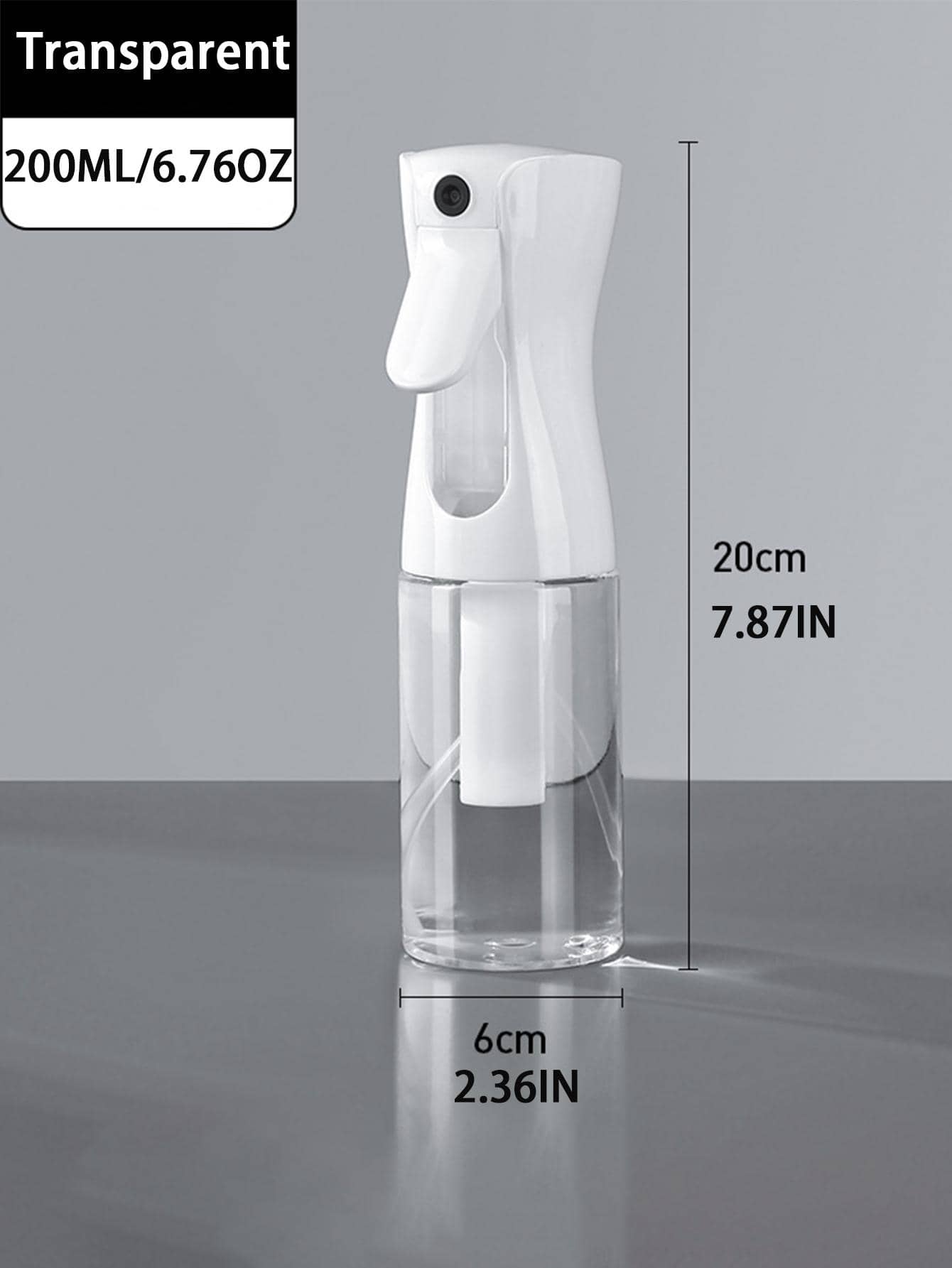 1入組透明噴瓶 - 無色 - 查看 1