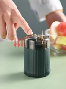 WORTHBUY 1入組便攜塑膠牙籤筒 - 白色 - 查看 4