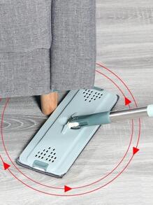 QYeah 1pc Collapsible Flat Mop, Green Cleaning Mop For Home - Green - View 5