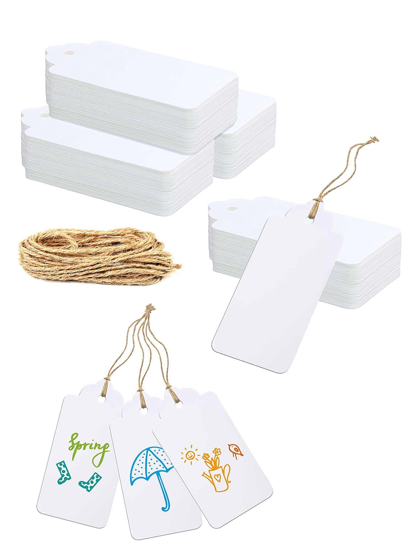 100-pieces-premium-gift-tag-kraft-paper-price-tag-on-both-sides-with