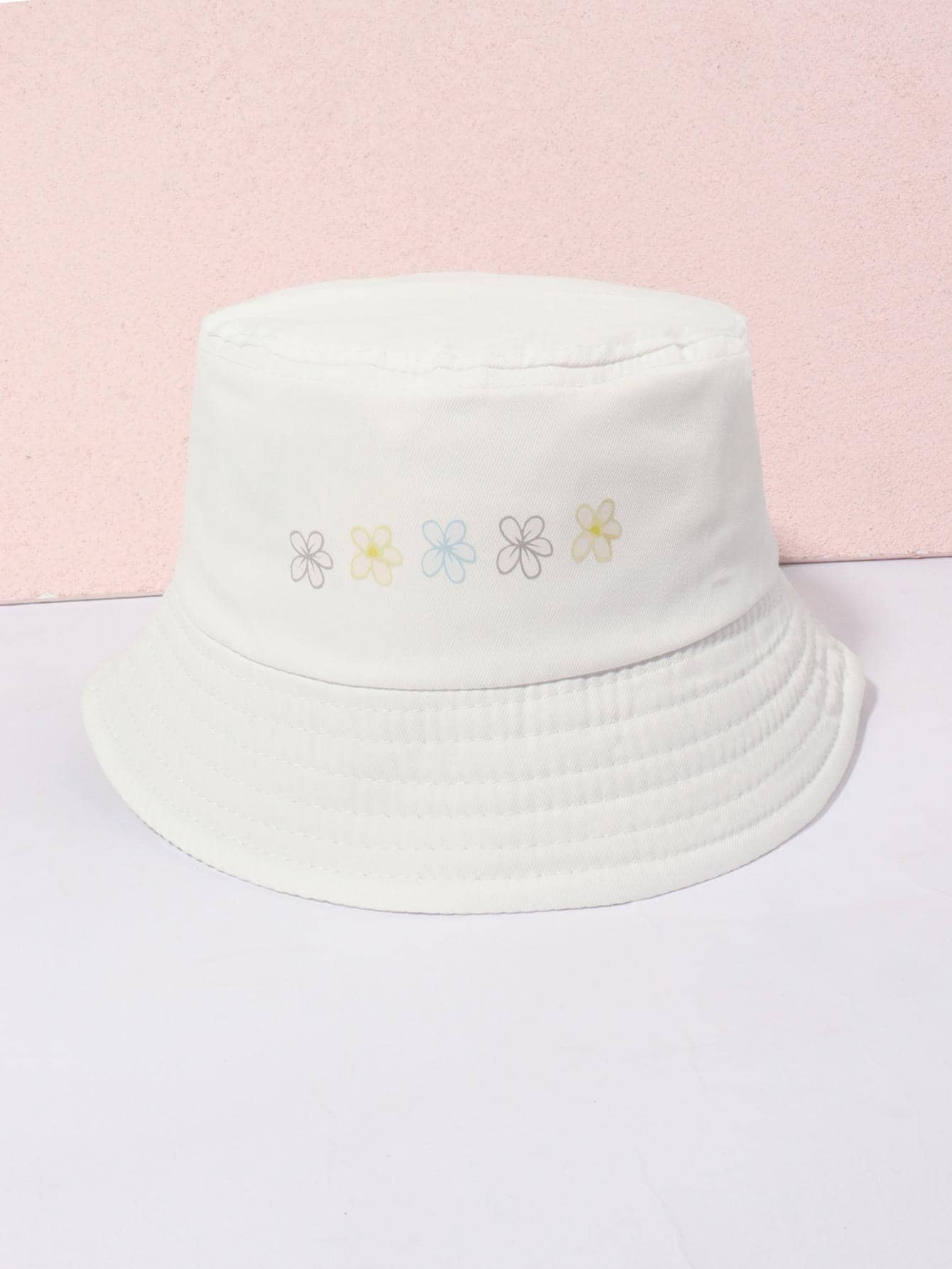 1入組女性印花休閒桶適用於日常 - 纯白 - 查看 1