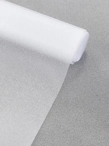 1 rouleau de film décoratif uni, autocollant en verre givré électrostatique PVC pour le confidentialité, pour la maison, les autocollants, les stickers muraux, les décalcomanies vinyles pour la décoration de la maison, articles de décoration de printemps pour rafraîchir votre maison, autocollants de décoration de cadre