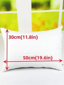 1 cái Bộ đồ giường màu trắng với chèn đơn giản cho phòng ngủ - trắng - Xem 2