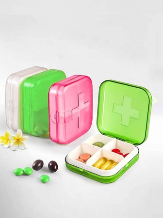 1入組便攜藥品收納盒