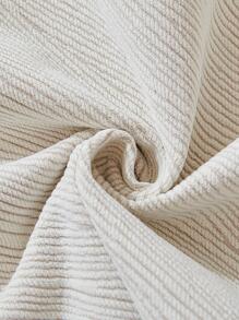 1 chiếc khăn sofa màu trơn - Màu be - Xem 6