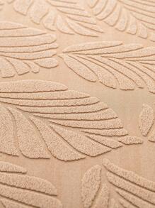 1pc Leaf Jacquard Sofa Seat Cover - Camel - View 6