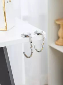 3 Cái/bộ Móc Túi Hợp Kim Kẽm, Giá Treo Kẹp Để Bàn Đa Năng Cho Gia Đình - Nhiều màu - Xem 5